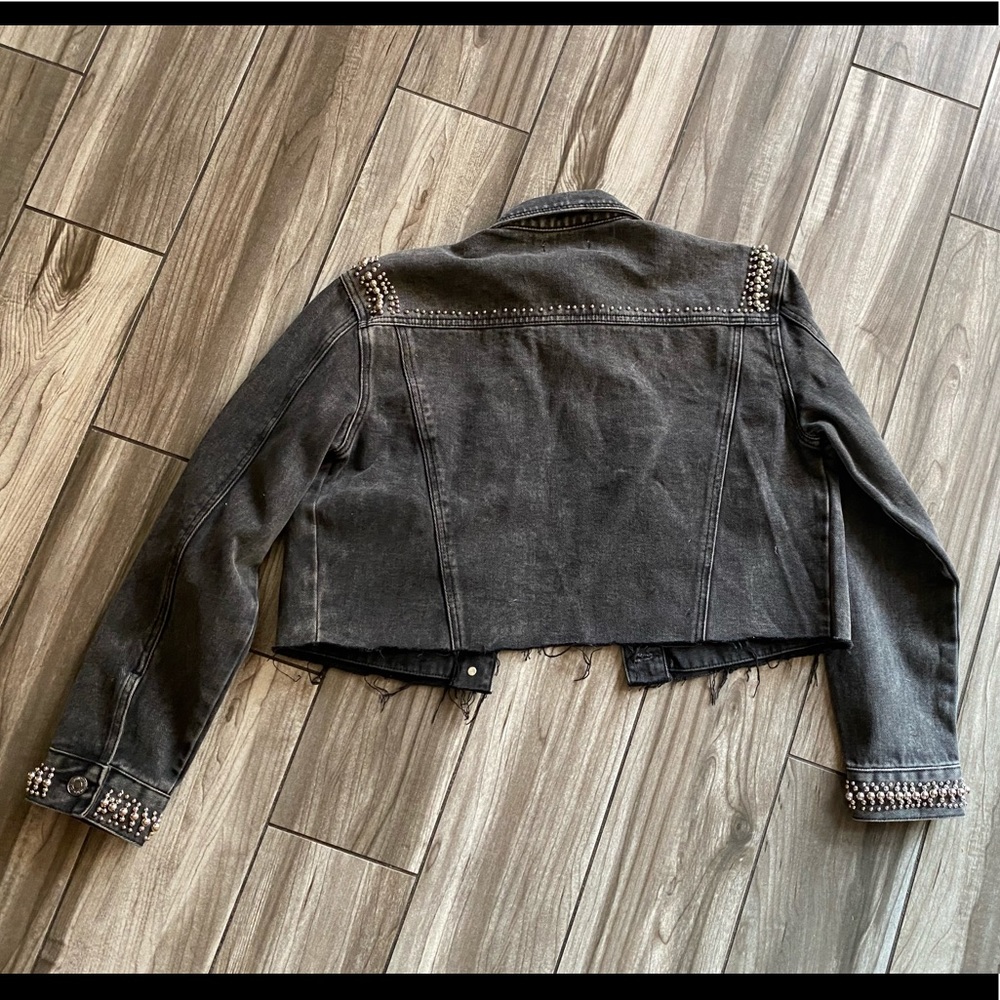 Studded Denim Jacket - Picture 2 of 3